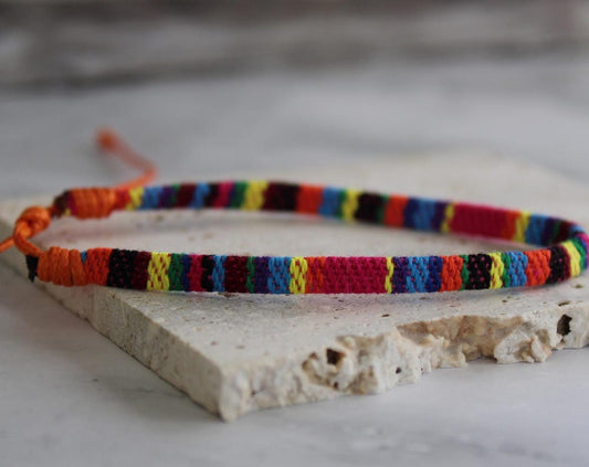 Rainbow Bracelet, Surfer Bracelet