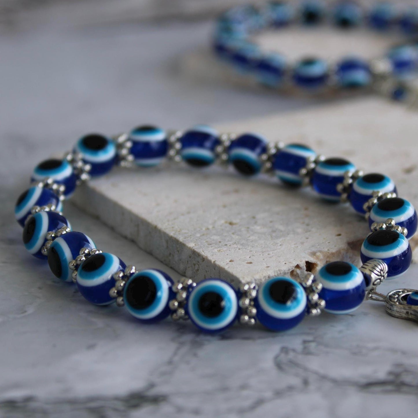 Evil Eye Anklet, Protection Red String Anklet, Beach Anklet, Dainty Anklet, Evil Eye Jewelry, Gift for her