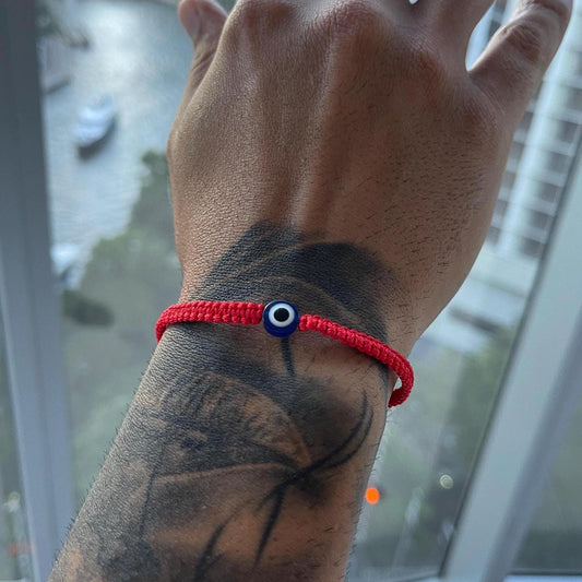 Genuine Evil Eye Protection Red String Bracelet or Anklet, Red String Bracelet, Unisex Bracelet, Protection Bracelet